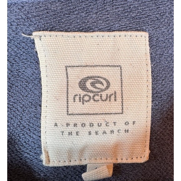Rip Curl The Search Hoodie Medium Pullover Sweatshirt 100% Cotton Raw Hem - Picture 6 of 10